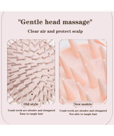 Silicone Hair Scalp Massager & Shampoo Brush - Ultimate Hair Growth Tool for Salon & Home Use | Nail Protection & Gentle Cleaning - Buy Online on GoSupps.com