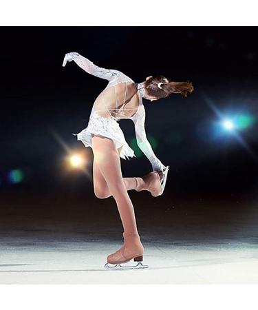 Menolana Ice Skating Tights Thermal Over Boots Footless Leggings Stocking Crystal Small - Stay Warm and Stylish on the Ice! - Buy Online on GoSupps.com