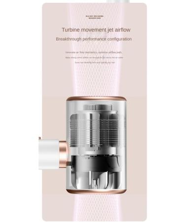 Srutueo US Plug Hair Dryer Strong Powered Hot Cold Wind Hair Dryer 1500W 5-Step Hair Dryer Easy to Use - Buy Online on GoSupps.com