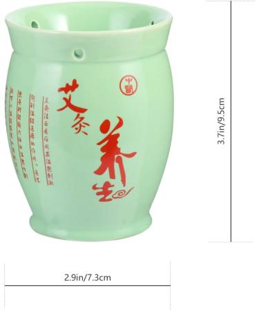 Buy Milist Moxibustion Scratch Cup - Ceramic Moxa Case & Massage Tool for International Shipping - Buy Online on GoSupps.com