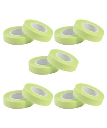 Beaupretty 10 Rolls Eyelash Tape - Breathable Micropore Tape for Eyelash Extensions | Non-Woven Adhesive - Green Color for Beauty Salons | International Shipping Available - Buy Online on GoSupps.com
