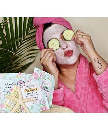 Bella & Bear Hello Glow Face Mask - Vegan Refining & Brightening Formula - 6.7oz - Buy Online on GoSupps.com
