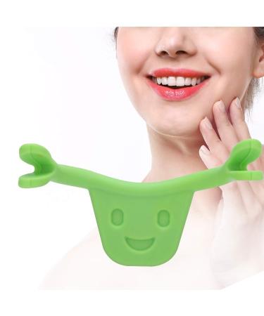 Personal Face Trainer - Smile Beauty Exerciser for Facial Muscle Stretching and Lifting - Green - Buy Online on GoSupps.com