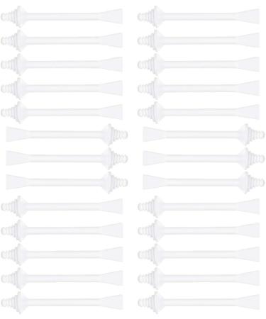 Beaupretty Nose Wax Sticks Plastic Nasal Applicators Spatulas Disposable Hair Removal Rod for Home Store Travel 40pcs Size 2 (Pack of 40) - Buy Online on GoSupps.com