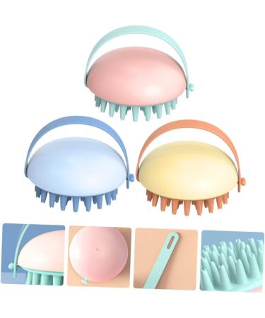 Kombiuda 3-in-1 Massage Brush | Multifunctional Scalp Tool | Scratch-Free Shampoo & Cleaning Brush | Heusgen Massager for Healthy Hair - Buy Online on GoSupps.com