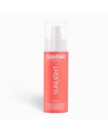 SAMPAR Sunlight Uptan - Self-Tanning Face Mist with Probiotics, Vegetable DHA & Aloe Vera - Natural & Bright Tan - No Trace - Odorless - All Skin Types