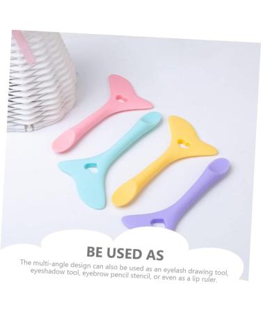 FOMIYES 8 Pcs Eyeliner Eyeshadow Multi-function Make up Tools Eyelash Tool Makeup Shield Cosmetic Miss mediumx4pcs Assorted Colorx4pcs - Buy Online on GoSupps.com