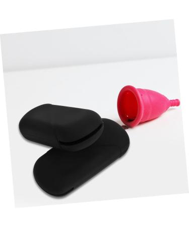 Iwowhero Menstrual Cup Storage Container - 2er Box | Durable Silicone Wallet Case for Menstrual Cups - International Shipping Available - Buy Online on GoSupps.com