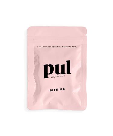 Pultool 2 in 1 Chewies & Clear Aligner Removal Tool Combo | Compatible with Invisalign & Removable Braces | Hygienic & Durable | Pink - Buy Online on GoSupps.com