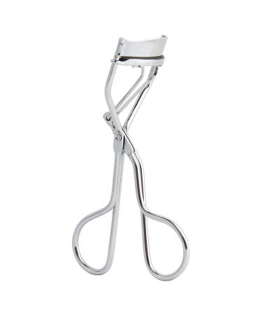 ZhioPro eyelash pliers silver premium eyelash pliers made of stainless steel fits all eye shapes classic eyes curler for women with extra wide pliers with extra wide pliers platinum edition make -up tool