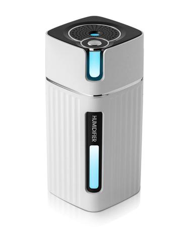 Colorful Cool Aromatherapy Diffusers USB Personal Desktop Essential Oil Diffuser Cool Mist Humidifier for Car Office Room Bedroom etc. Auto Shut-Off 2 Mist Modes Super Quiet.