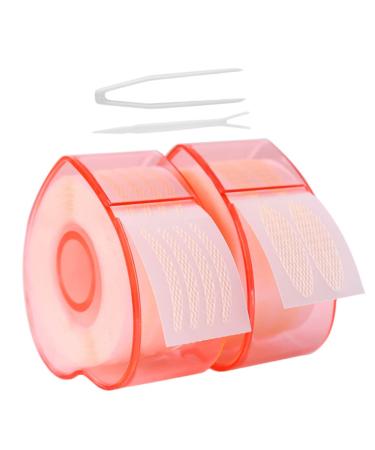 NOLITOY 2 rolls Strip Eyelid Makeup Moment Glue Beauty Sticker Self-adhesive Invisible Lifter Stickers