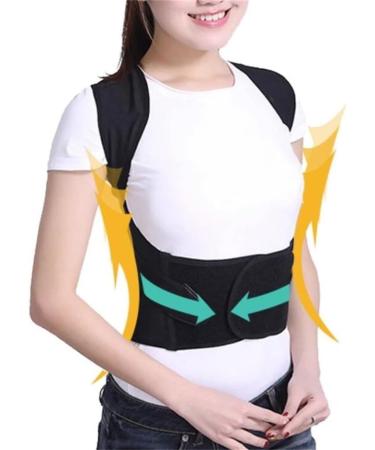 ZUIAI Spinal Sitting Position Correction Straight Correction Device Waist Protection Correction Hunchback Belt Adult(Medium) Medium D - Buy Online on GoSupps.com