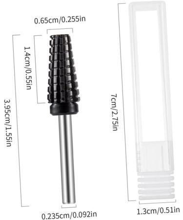 Beaupretty Black Ceramic Nail Polishing Head Nail File Drill Bits Nail Polishing Tool Diamond Drill Bit Nail Bits for Nail Drill Braiding Toy Ceramics Polisher Grinding Head Women's - Buy Online on GoSupps.com