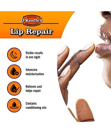 O'Keeffe's Working Hands Overnight 80ml & Lip Repair Overnight 7g (Twin Pack - Lip) 2 Piece Set Single - Buy Online on GoSupps.com