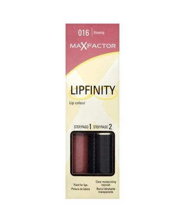 2 x Max Factor Lipfinity Lipstick Two Step New In Box - 016 Glowing