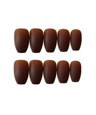 Chtom Manicure Fake Fingernail Film Pieces with Metal Tablets (Color : Blue)