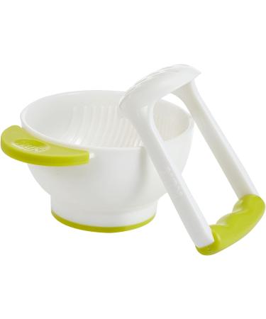 NUK Fresh Foods Masher & Baby Bowl - BPA-Free Green Baby Puree Maker - Buy Online on GoSupps.com
