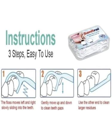 White Glo Charcoal Toothpaste 100ml Pack of 2 with 50 Sanitral Floss Sticks Included as a Gift - Buy Online on GoSupps.com