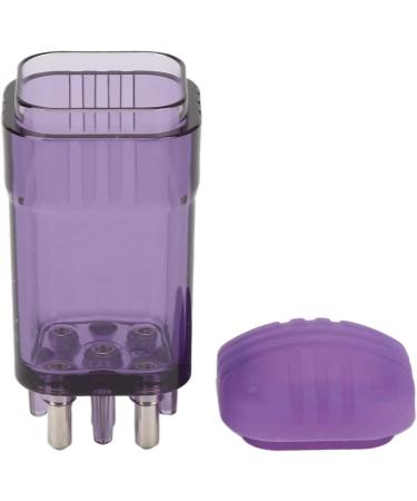 BROLEO Scalp Applicator Comb Corrosion Resistant No Rust 8ml Scalp Oil Applicator Leaf Resistant For Hair Growth Oil (Purple) - Buy Online on GoSupps.com