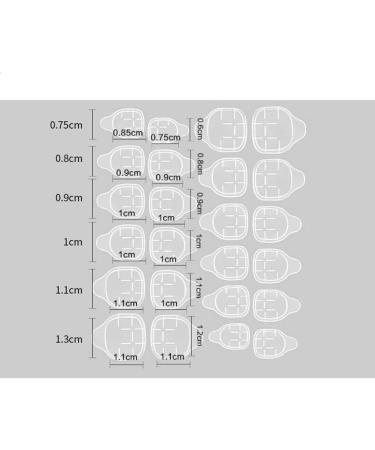 S-Trouble 10 Sheet Double-Sided Transparent Nail Glue Stickers - 240 Count Waterproof Breathable Jelly for Manicure Accessories - Buy Online on GoSupps.com
