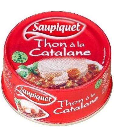SAUPIQUET - Tuna Catalan Sauce 252G - Set of 4 - Special Offer - Buy Online on GoSupps.com
