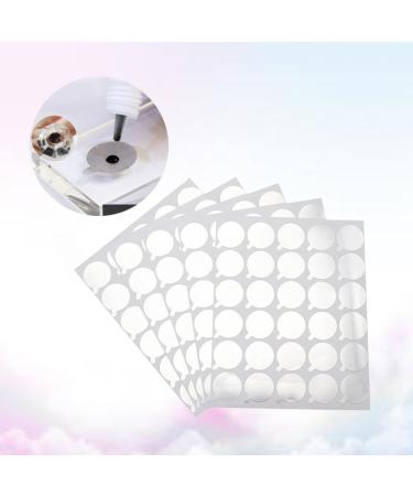 Buy Lurrose 300pcs Gasket Eyelashes with Glue Stickers | Eyelash Extension Glue Pallet & Tray Accessories - Best Quality Rubber Gaskets - Buy Online on GoSupps.com