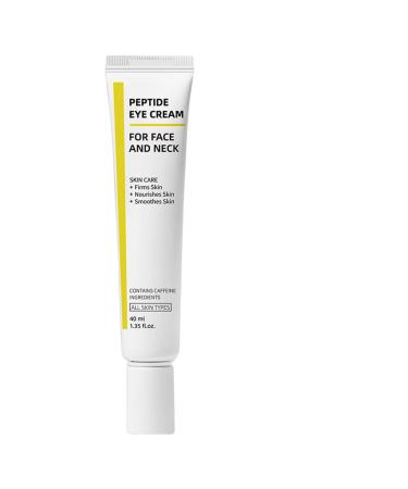 G n rique Eye Moisturizer - Anti-aging 40ml dark circles with peptide complex firming treatment with light texture fast-absorbing skincare puffiness reducer for a