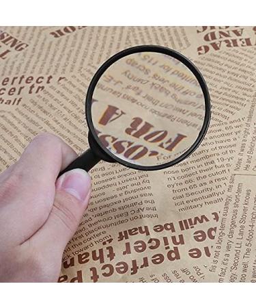 Magnifying Magnifier 60mm Hand Held 5X Magnifying Loupe Reading Glass Lens G8TB Good Times - Buy Online on GoSupps.com