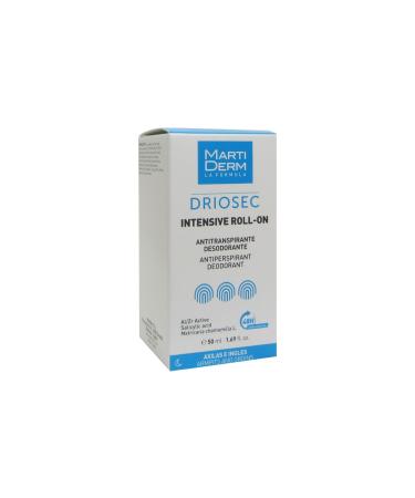 Martiderm Driosec Intensive Roll-on 50ml | Best Antiperspirant for Armpits & Groins - Shop Internationally! - Buy Online on GoSupps.com