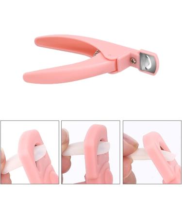 SVAASA Nail Clippers Nail Clippers Fake Nails Cutter Tips Scissors Tips Edge Cutters Stainless Steel Manicure Tools False Nail Knife (Color : Sky Blue) - Buy Online on GoSupps.com