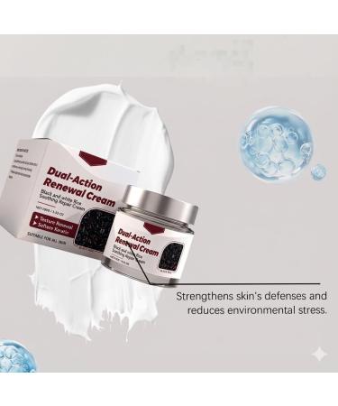  HNYXEQJL Double Action Regenerating Cream Set of 4 - Black Rice Anti-Wrinkle Cream - Repairing and Soothing Serum with Black and White Rice - Nourishing and Moisturizing Smoothing Serum - Buy Online on GoSupps.com