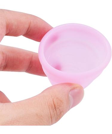 Premium Soft Silicone Menstrual Cup - Reusable Flexible 12-Hour Comfort | Small Violet - Buy Online on GoSupps.com