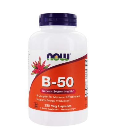 Now Foods B-50 250 Veg Caps
