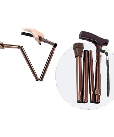 Adjustable Cane Crutches for Disabled Elderly Height Adjustable Retractable Portable Folding Crutches Parents Gift - Buy Online on GoSupps.com