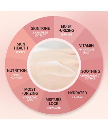 Salmon Firming Sleeping Mask - All-in-One Moisturizing & Soothing Cream | K-Beauty | 3.53oz - Buy Online on GoSupps.com