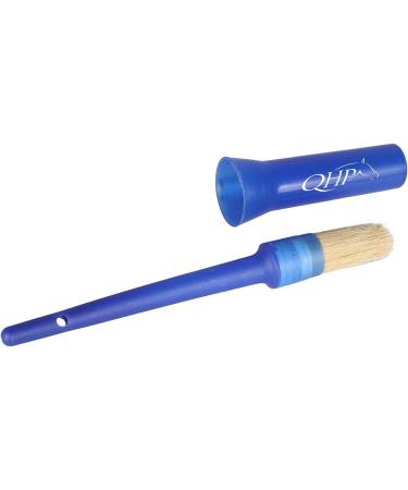 NETPROSHOP Cobalt Blue Hoof Brush with Cap - Pig Hair Hoof Care Tool for Optimal Equine Grooming - Buy Online on GoSupps.com