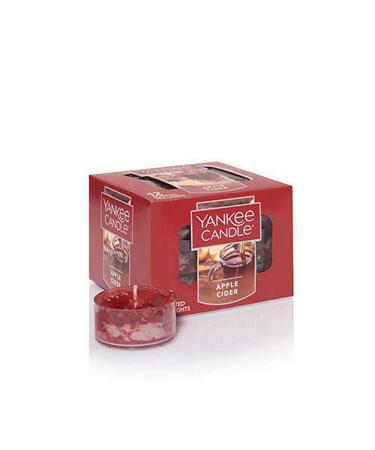 Yankee Candle Apple Cider 12 Tea Lights Tea Light Candles