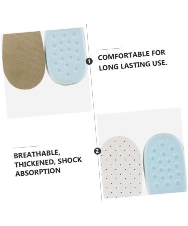 FRCOLOR 4 Pairs Height Increasing Insoles Elevate Your Shoes Comfortably | Inner Heightening Shoe Pads for All Sizes - Buy Online on GoSupps.com
