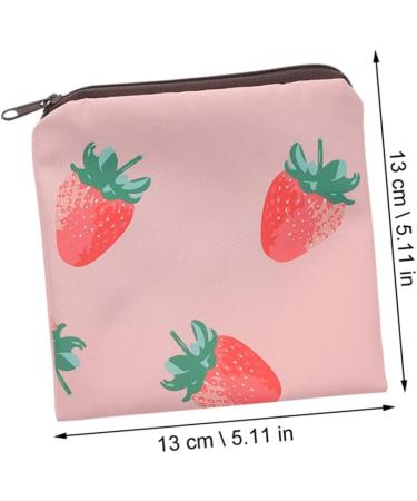 Lurrose Women's Multi-Functional Storage Bags - 4 Piece Lipstick and Bandage Pocket Set for First Period Essentials - Durable Polyester Napkin Holders - Buy Online on GoSupps.com