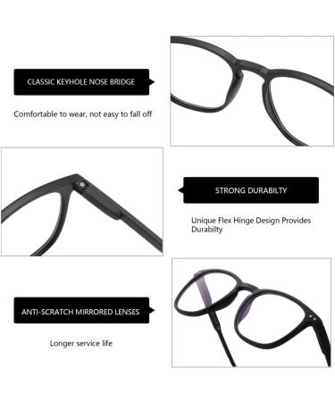 Zenottic 2 Series Blue Light Filter Glasses - Stylish Square & Round Reading Glasses for Men & Women - Anti-Glare Sports & Gaming - International Shipping Available - Buy Online on GoSupps.com