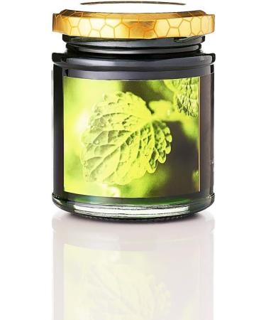 Caravella Fine Food - Acacia Honey with Fresh Mint 250 gr - 100% Italian - Authentic Pure Raw Flavored Honey - Perfect with Soft Cheeses Like Brie - Buy Online on GoSupps.com