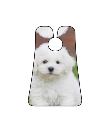 Buy Bichon Frise Dog Beard Bib Hair Catcher - Perfect Gift for Men | Shaving Apron for Father's Day Valentine's & Christmas - Buy Online on GoSupps.com