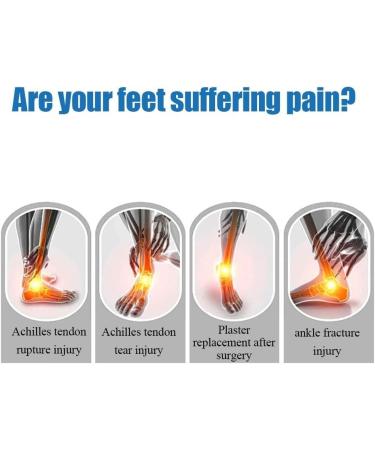 Ankle Fracture Boot Walker - Inflatable Semi-Rigid Support for Foot Pain Recovery & Stress Fractures - Large Size - Buy Online on GoSupps.com