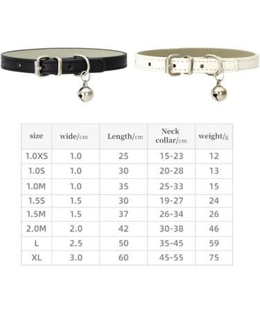 Pack of 2 Leather Cat Collars with Elastic Safety Belt - Ideal for Cats & Kittens | International Shipping Available - Buy Online on GoSupps.com