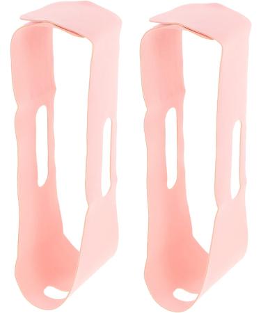 Healeved 6 Pcs Adult Snoring Solution Chin Strap Set - Anti-Snore Belts for Women and Men - Breathable Pink - 60x9x0.3cm - Buy Online on GoSupps.com
