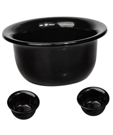 Frcolor 3st shaving foam shell shaving shell shaving brush holder shaving soap shell Razor cup of soap soap hairdresser cup shaving brush cup shaier soap cup man plastic soap shaving pp