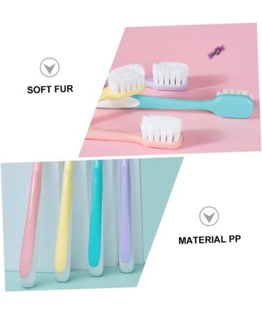 Foytoki 4-Part Toothbrush Set - Soft Cotton Bristle Japanese Style Body Care Toothbrushes for Gentle Cleaning - Buy Online on GoSupps.com