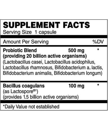 NUTRI-SUPREME RESEARCH Ultra Probiotic Blend 120 Vegetarian Capsules - Buy Online on GoSupps.com