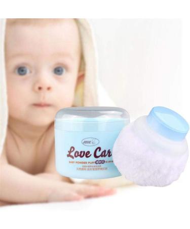 MWBLN Makeup sponge 2pcs Powder Puff Case Fluffy Practical Creative Powder Puff Container Loose Powder Case for Newborn Infant - Buy Online on GoSupps.com